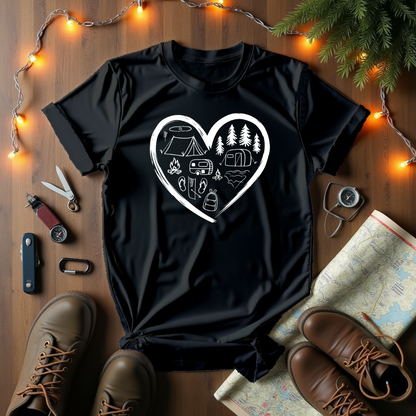 Camping At Heart T-Shirt