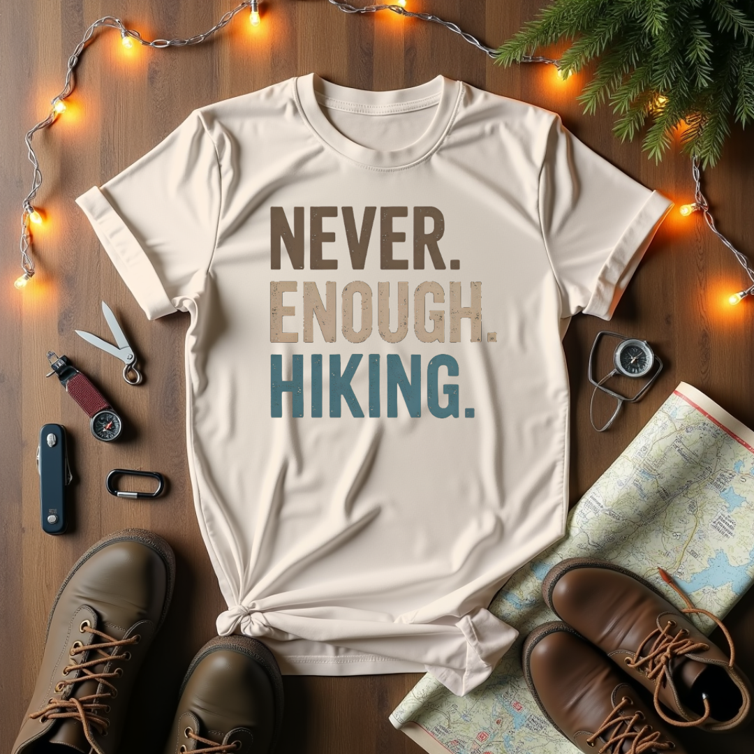 Never Enough Hiking T-Shirt