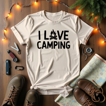 I Love Camping T-Shirt