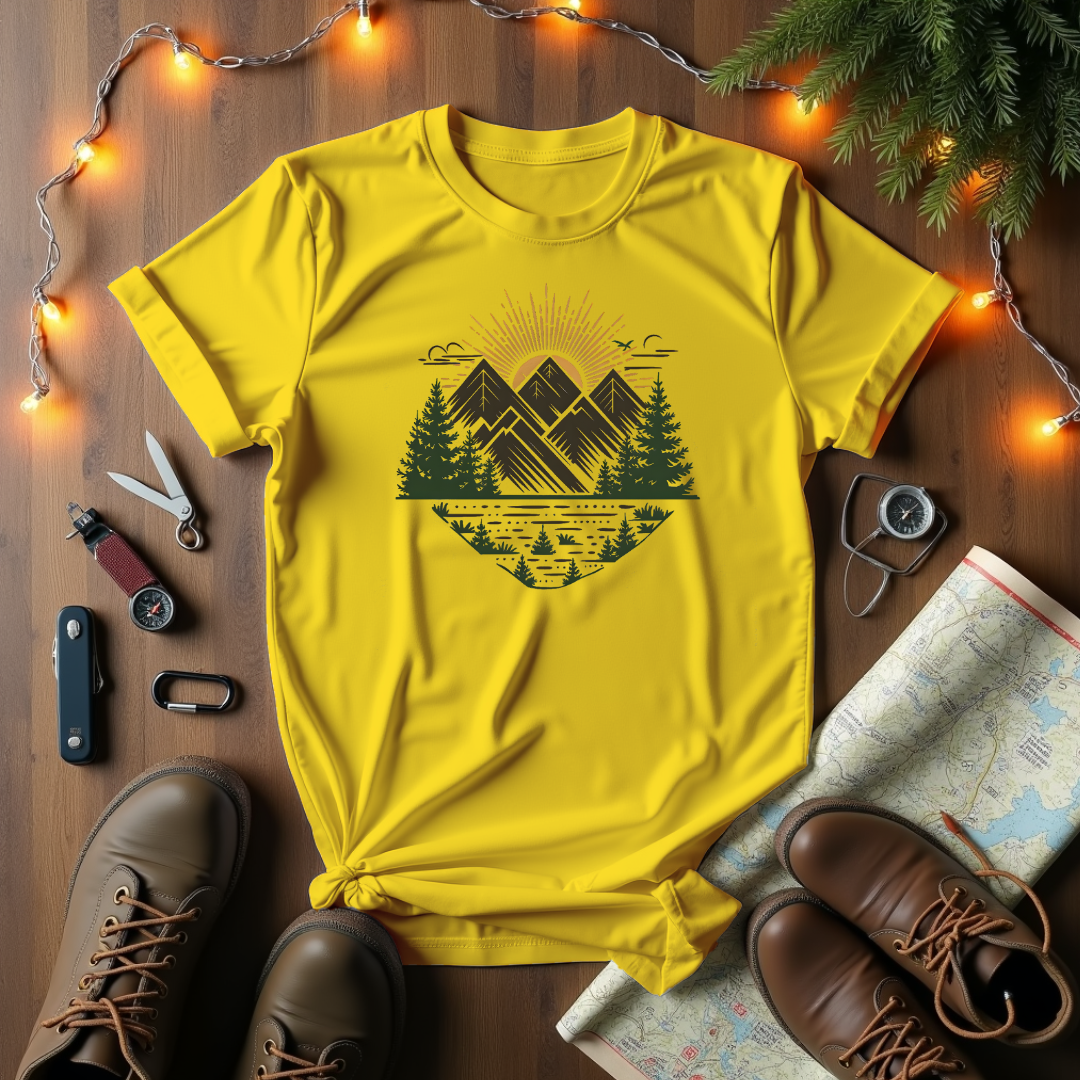 Mountain Sunrise Adventure T-Shirt