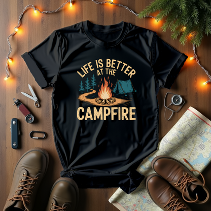 Life Is Better At The Campfire T-Shirt