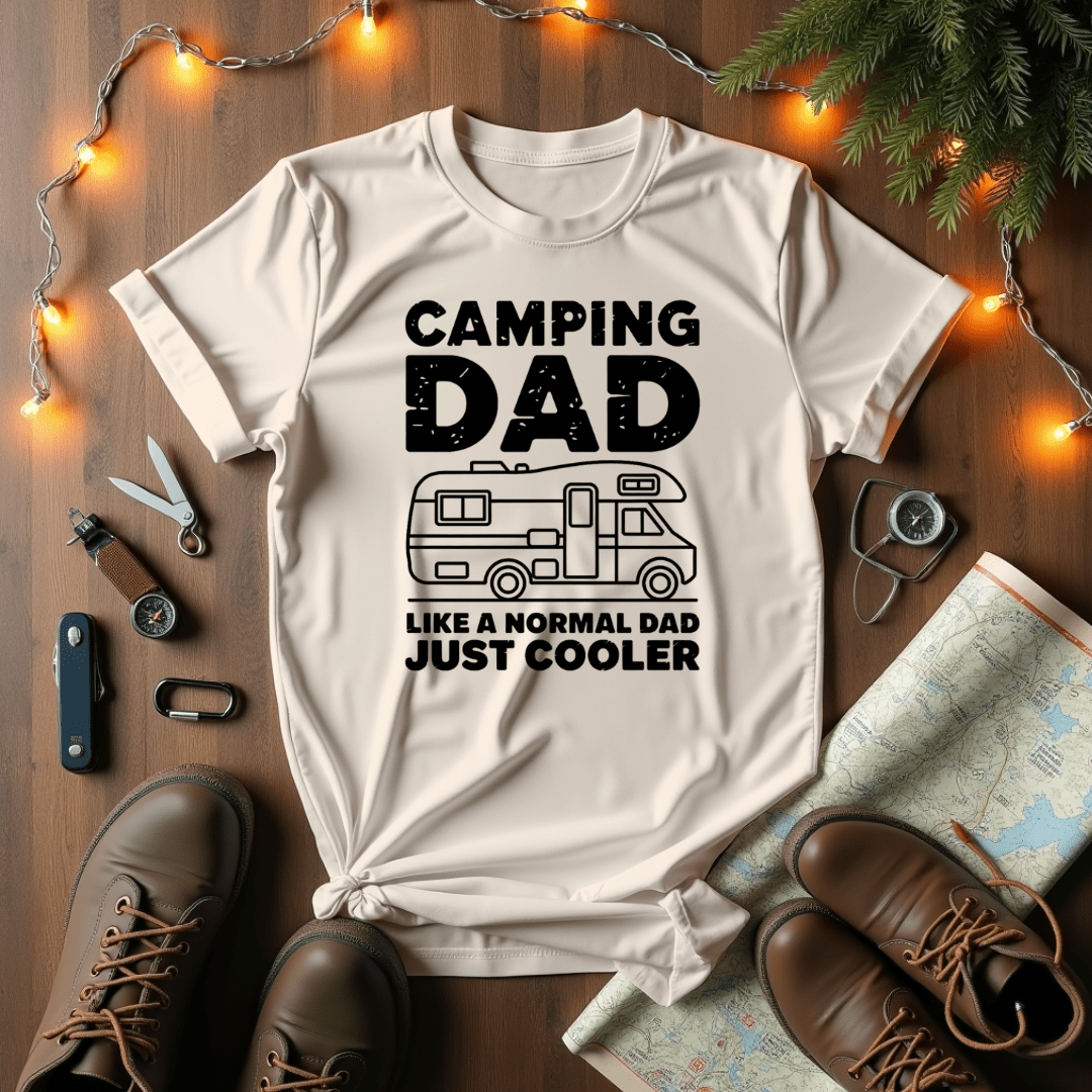 Camping Dad T-Shirt