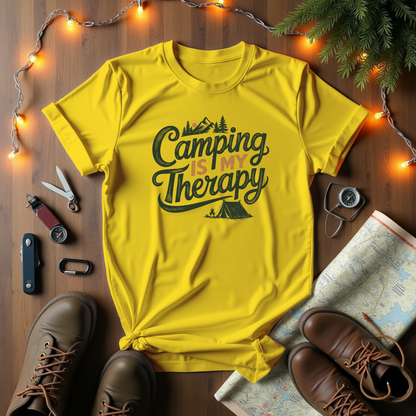 Camping Is My Therapy T-Shirt