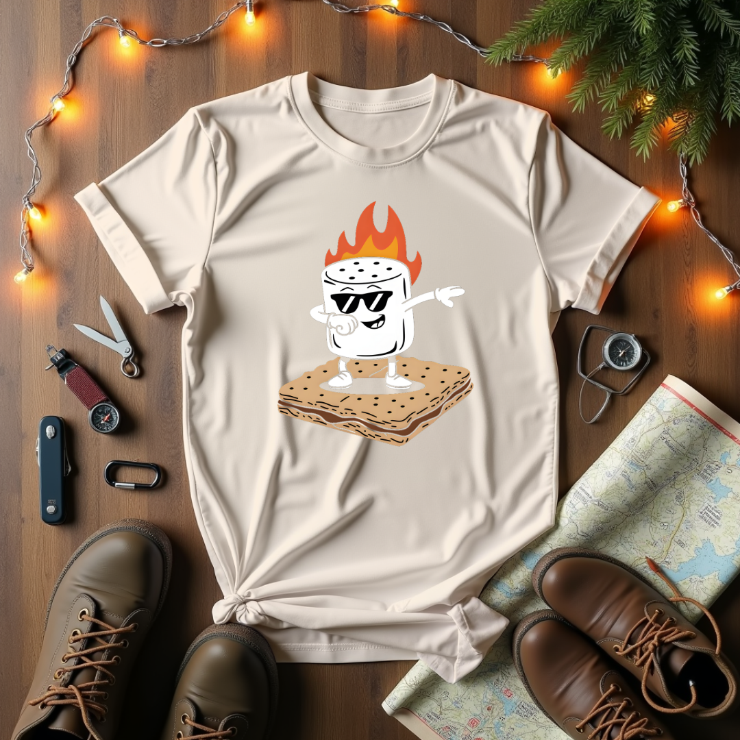 Flamin' S'mores Vibes T-Shirt