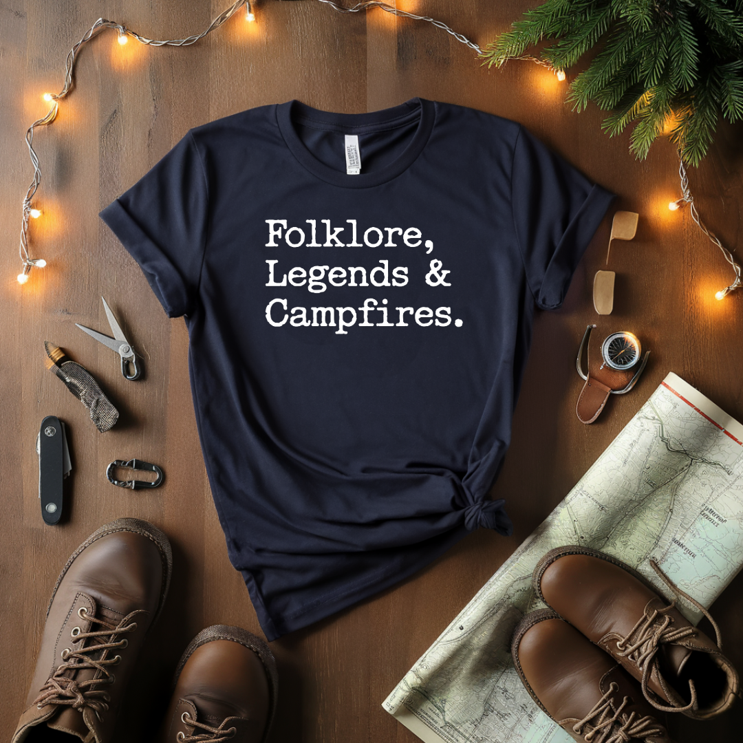 Folklore Legends And Campfire T-Shirt