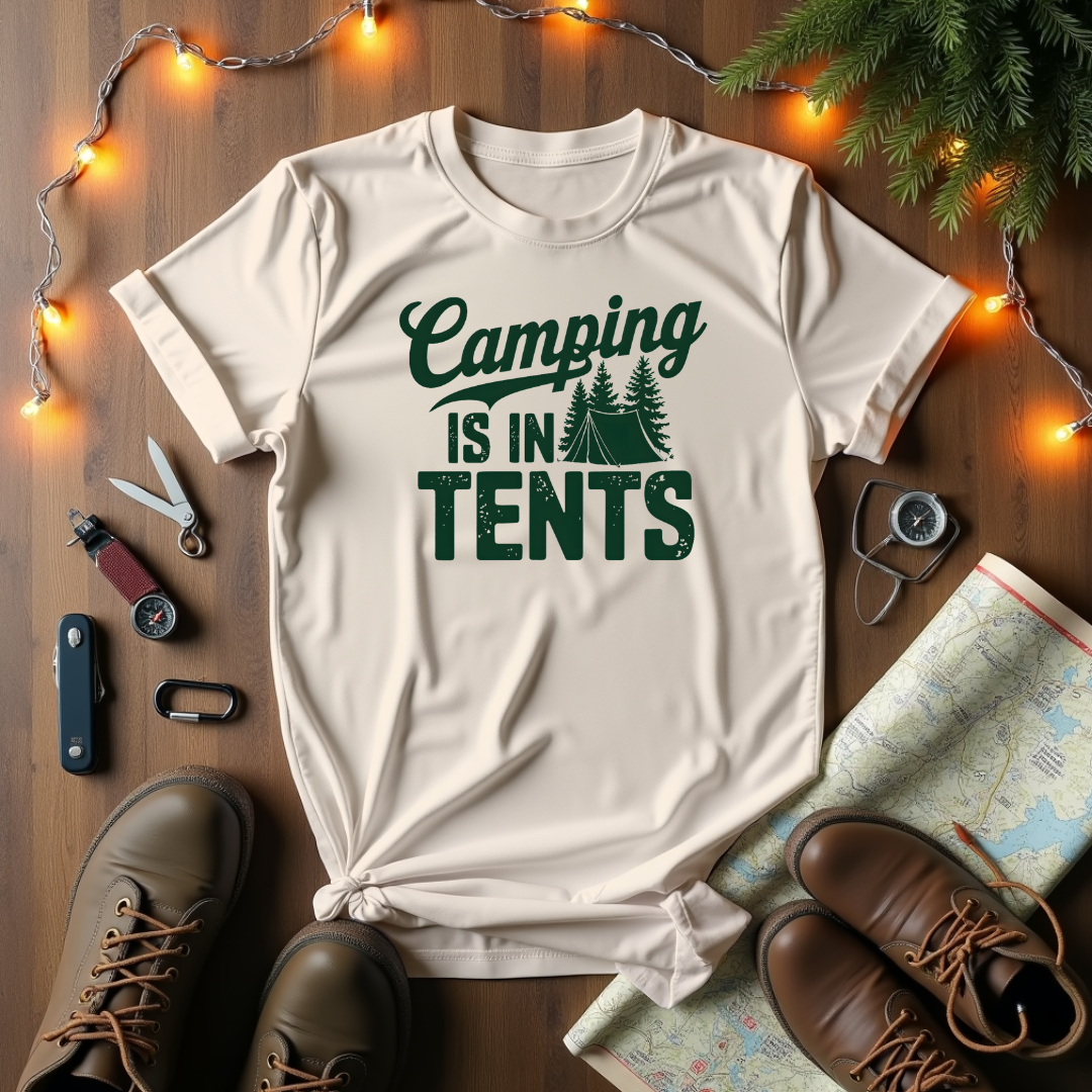 Camping Is In Tents T-Shirt