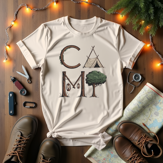 Rustic Camping Vibes T-Shirt