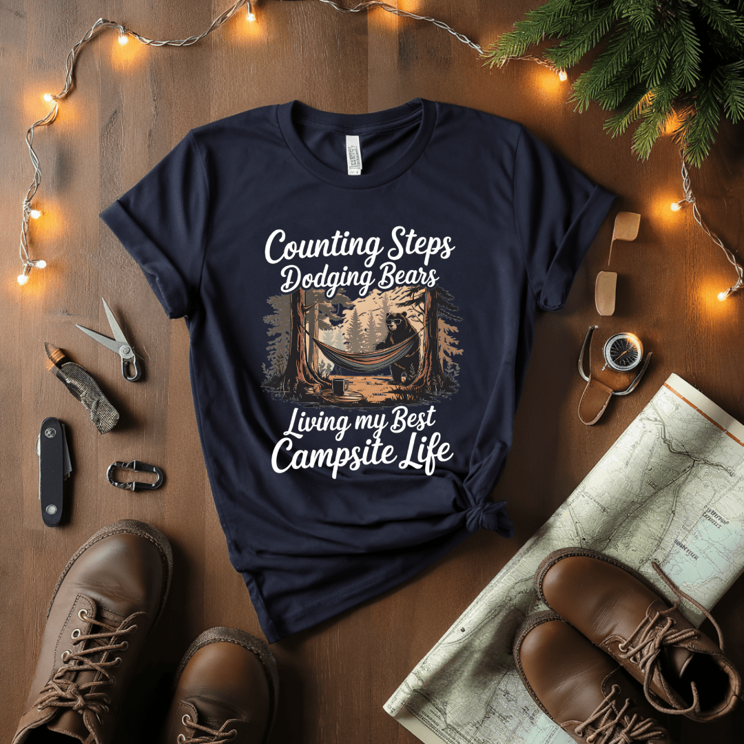 Counting Steps T-Shirt