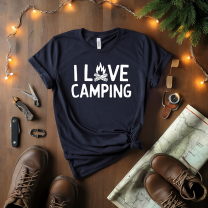 I Love Camping T-Shirt