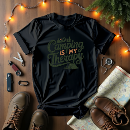 Camping Is My Therapy T-Shirt