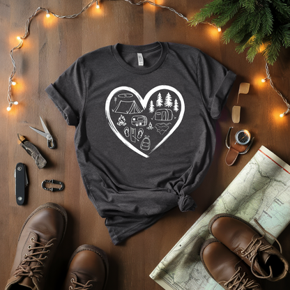 Camping At Heart T-Shirt