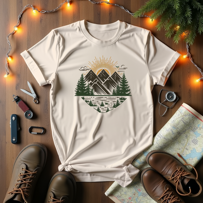 Mountain Sunrise Adventure T-Shirt