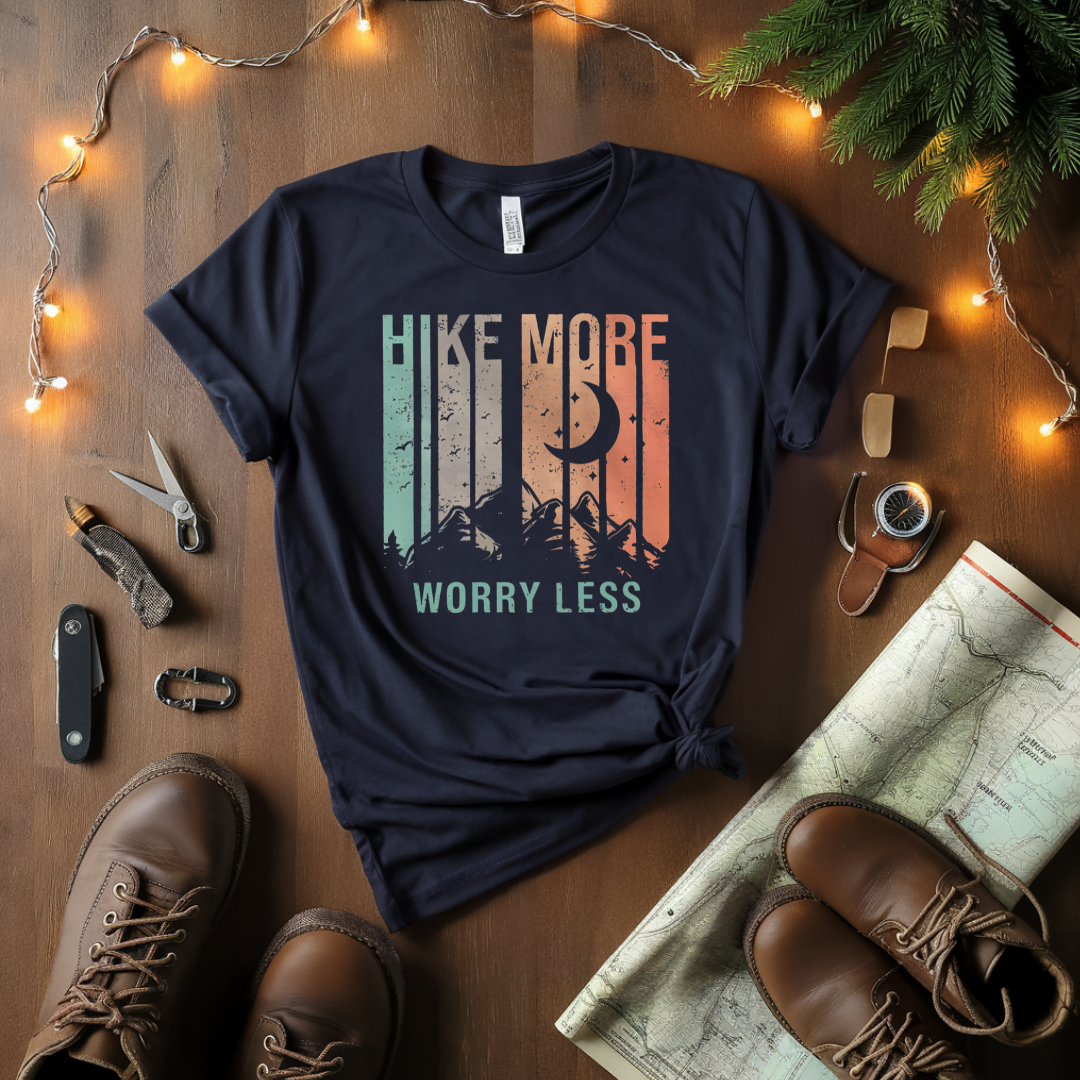Hike More Worry Less T-Shirt