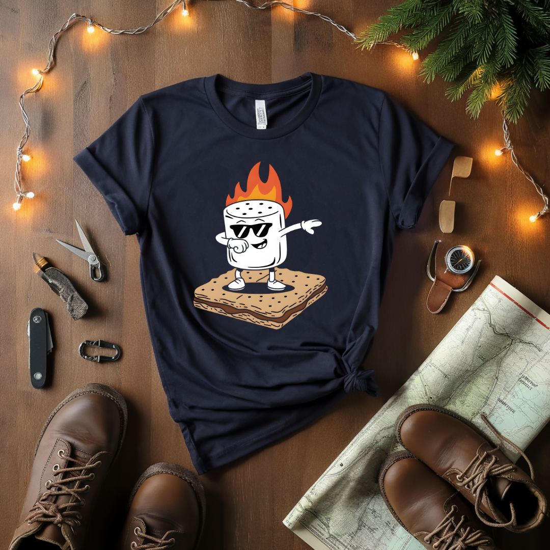 Flamin' S'mores Vibes T-Shirt