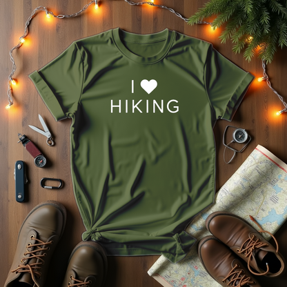 I Love Hiking T-Shirt