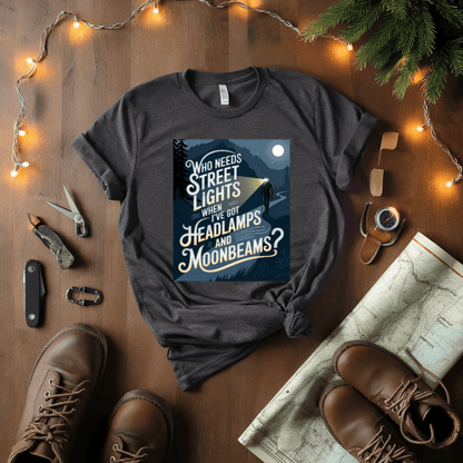 Headlamps And Moonbeams T-Shirt