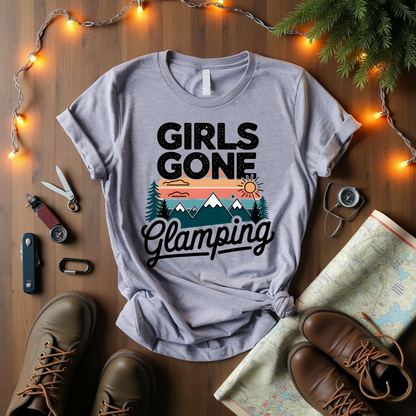 Girls Glamping T-Shirt