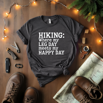 My Leg Day Meets My Happy Day T-Shirt