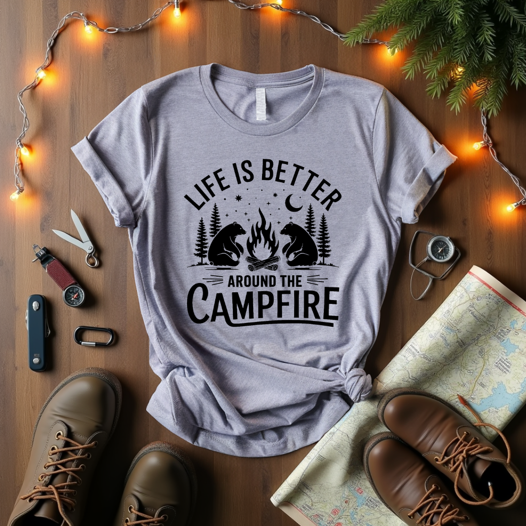 Life Around The Campfire T-Shirt
