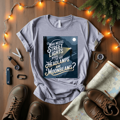 Headlamps And Moonbeams T-Shirt